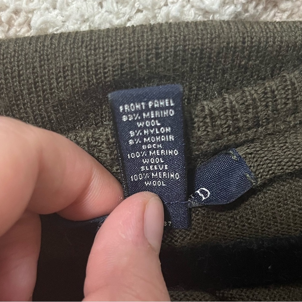 Lands’ End Fair Isle Wool Sweater - Picture 4 of 4